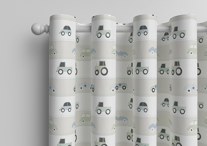 Brum Brum, Roadtrip - Made to Measure Curtains - Image 12